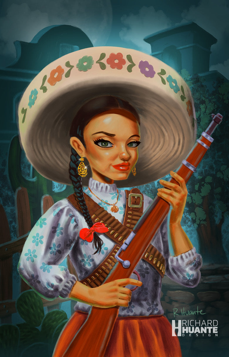 "Adelita" Art Print