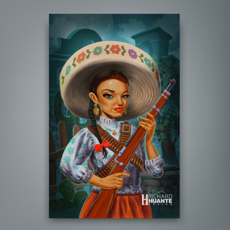 "Adelita" Art Print