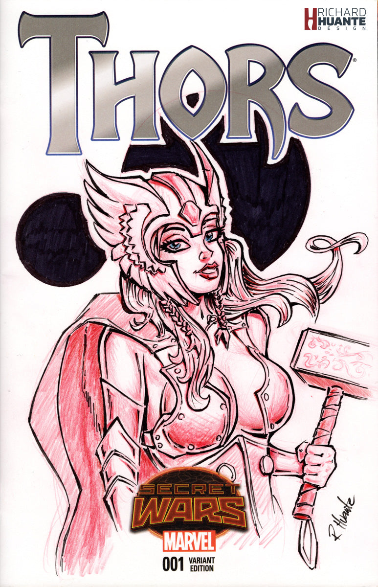Lady Thor Blank Cover