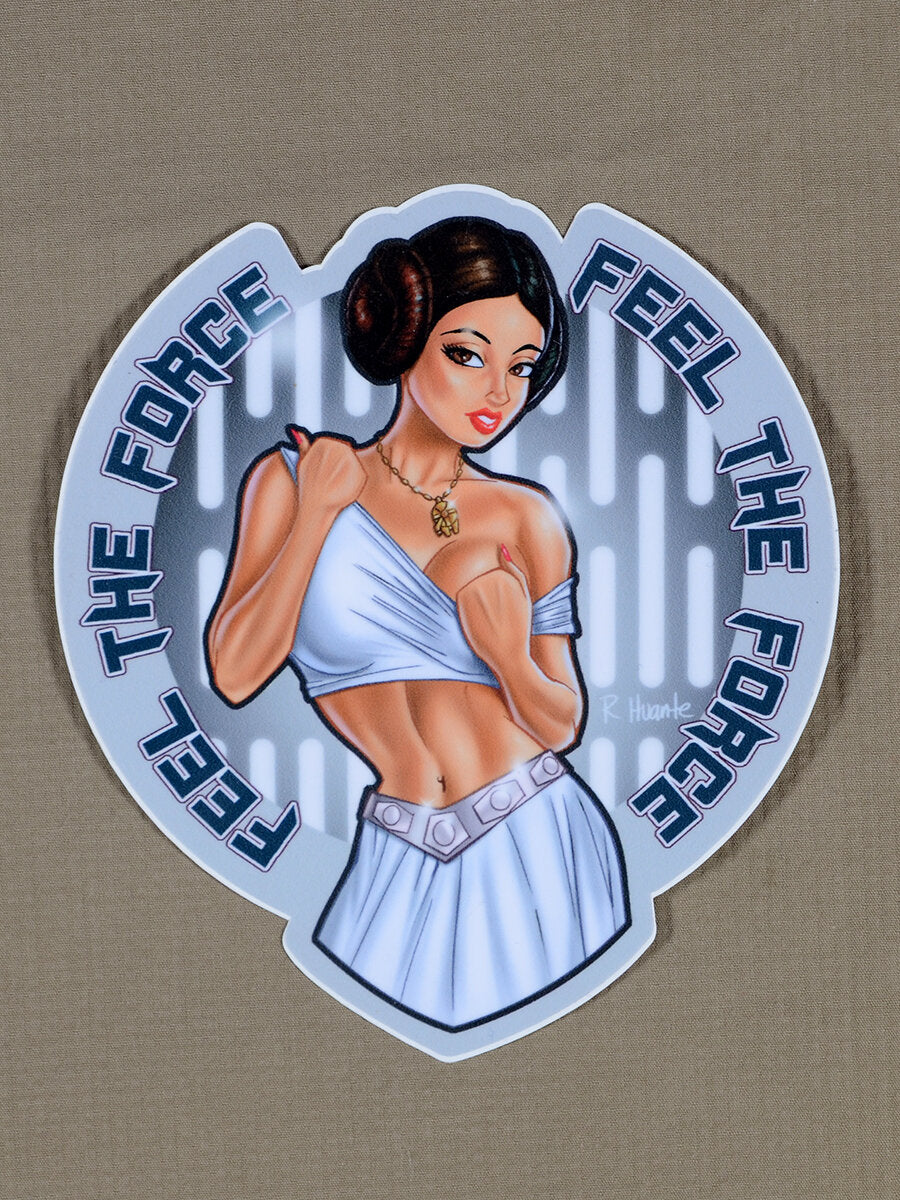 "Feel the Force" Sticker