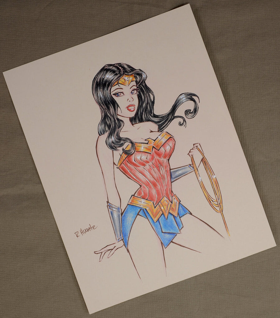 Draw So Cute - Hi Draw SO Cute Fans! Many of you know I love Super Heroes  and Wonder Woman is def one of my favorites. She's so beautiful!! =) I hope